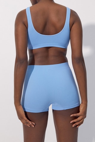 Panties de cintura subida Astucieusiz - Azul-celeste - Undiz