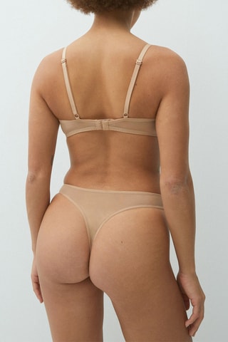 LINGERIE BAS LINGERIE STRING EASIZ MARRON