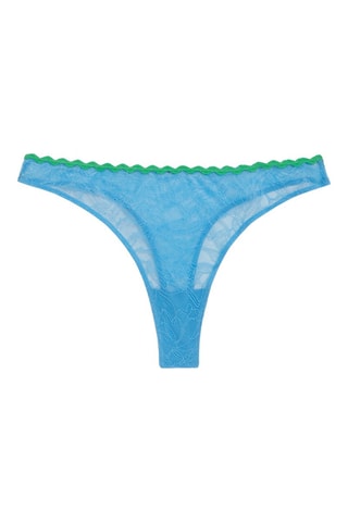 LINGERIE BAS LINGERIE TANGA FRIVOLIZ BLUE