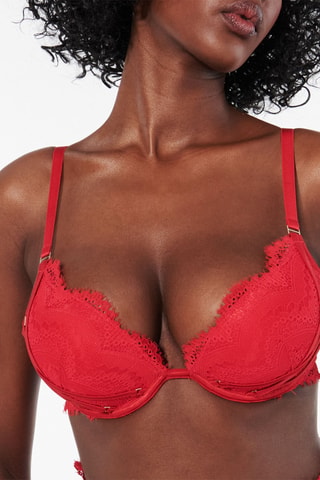 Soutien push-up Carmeniz - Vermelho