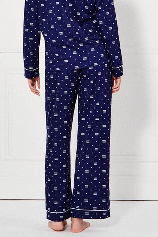 Calças de pijama - Azul-marinho