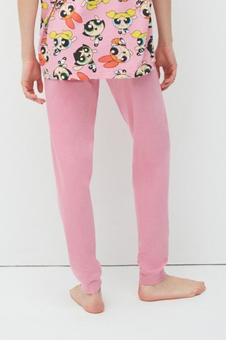 Calças de fato de treino Powerpuff Girls Powerpuffiz Rosa