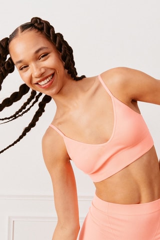 Soutien desportivo - Rosa-maquilhagem