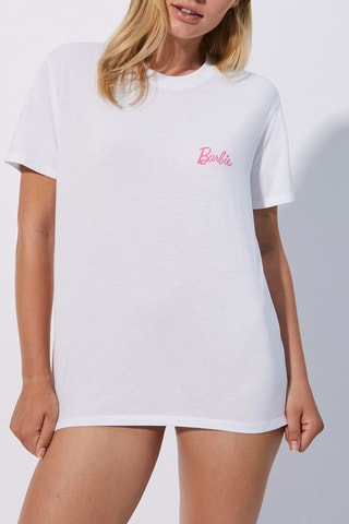T-shirt de pijama Barbie - Cru