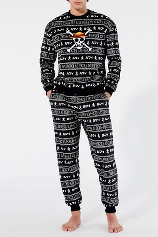 Sweat de pijama One Piece - Preto