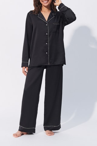 Camisa de pijama Beverliz - Preto - Undiz