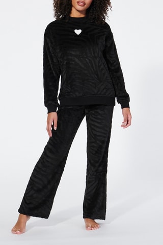 Sweat de pijama Fluffysiz - Preto