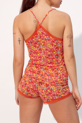 Calções de pijama Vitapsychiz - Vermelho e amarelo - Undiz
