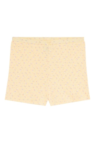 Calções de pijama Emmaliz - Amarelo e malva