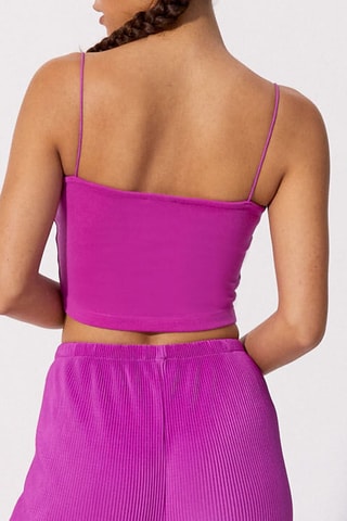 Crop top de pijama Juliz - Fúcsia - Undiz
