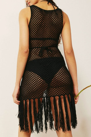 Vestido de praia Sunfishiz - Preto - Undiz