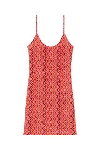Vestido de praia Albaniz - Coral - Undiz