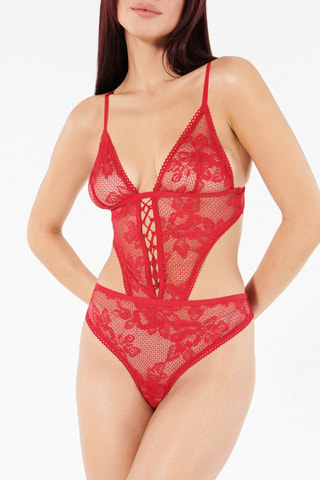 Body aberto Fiorelliniz - Vermelho