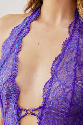 Body em renda Nautiliz - Violeta
