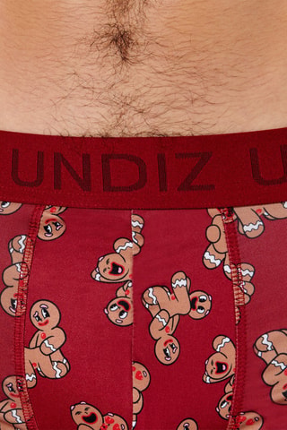 Boxers Repeatiz - Vermelho e camel
