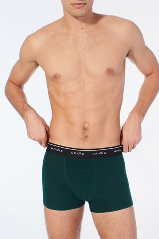 Boxers Boxeruniz - Verde-escuro