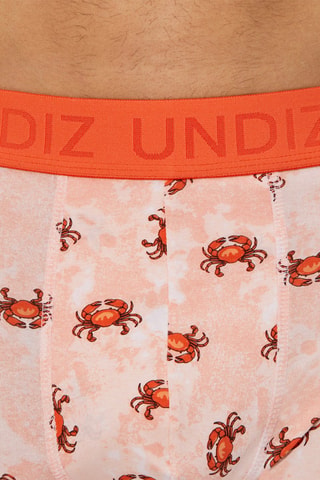 Boxers - Salmão e coral