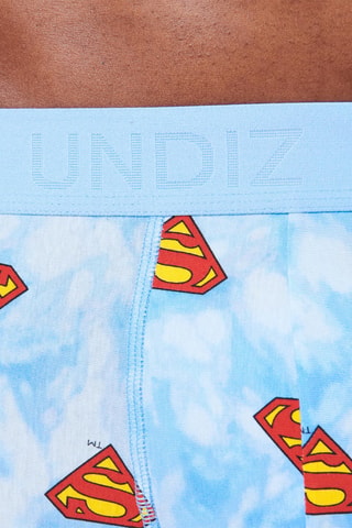 Boxers Super Homem Liga da Justiça Dc Comics Repeatiz - Azul