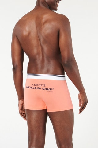HOMME LINGERIE BOXER RENCARDOIZ CORAIL