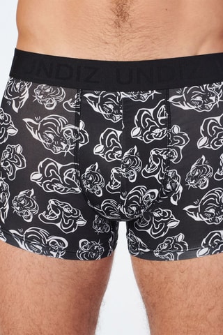 Boxers Repeatiz - Preto e branco