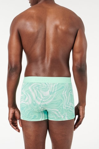 HOMME LINGERIE BOXER REPEATIZ VERT PASTEL