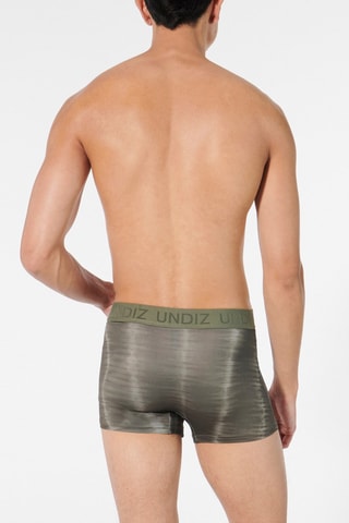 Boxers tie and dye Repeatiz - Verde-esmeralda e cinzento