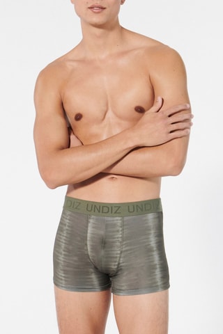 Boxers tie and dye Repeatiz - Verde-esmeralda e cinzento