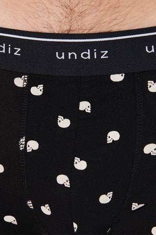 HOMME LINGERIE BOXER BOXERUNIZ NOIR