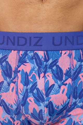 Boxers - Azul-real e rosa-velho