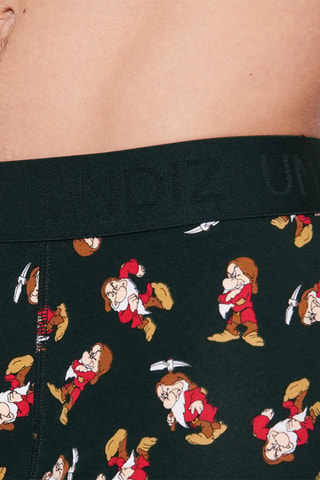 Boxers Grumpy Branca de Neve Disney - Verde-escuro