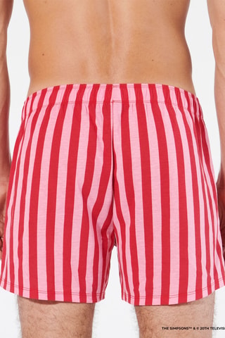 2 boxers Homer Simpson Os Simpson Homerayiz - Vermelho - Undiz