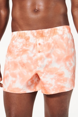 Boxers tie and dye Hyppiz - Coral
