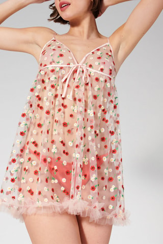 Babydoll Almaiz - Vermelho