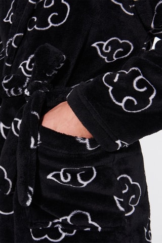 Roupão com capuz Akatsuki Naruto - Preto - Undiz