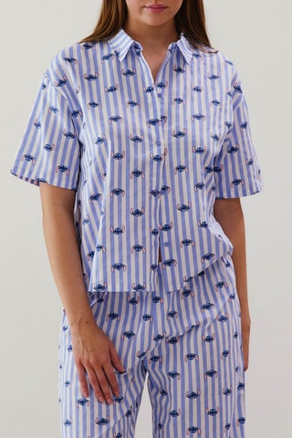 Camisa de pijama Stitch Lilo e Stitch Disney - Violeta