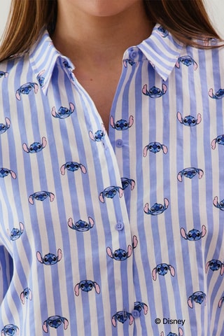 Camisa de pijama Stitch Lilo e Stitch Disney - Violeta