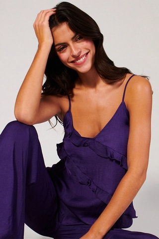 Camisola interior - Violeta-escuro