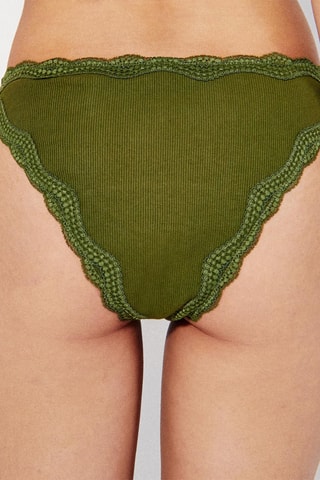 Cueca Sanluiz-Period - Verde-azeitona