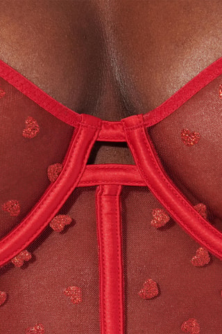 LINGERIE HAUT LINGERIE SG GLOssIERIZ ROUGE