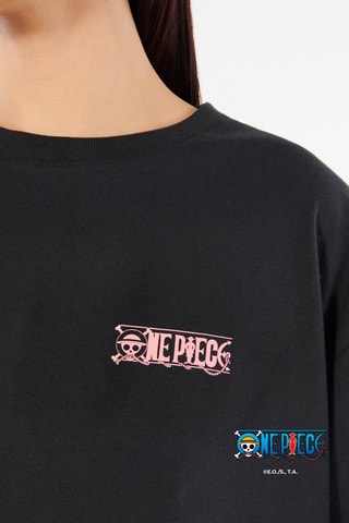 T-shirt de pijama Tony Chopper One Piece - Preto