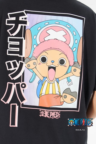T-shirt de pijama Tony Chopper One Piece - Preto