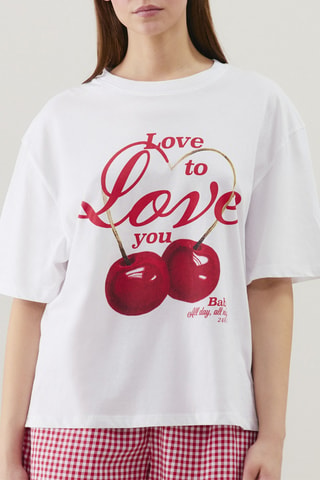 T-shirt de pijama - Cru