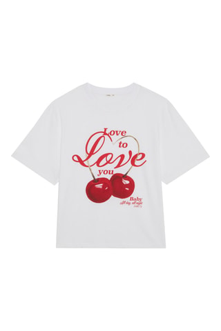 T-shirt de pijama - Cru
