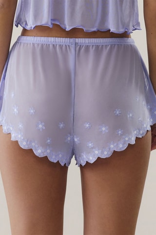 Calções de pijama - Violeta