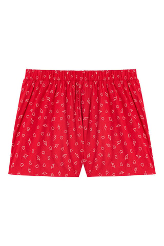 Calções Ilyassiz - Vermelho