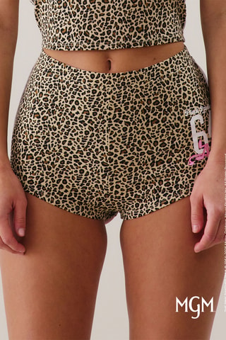 Calções de pijama Pantera rosa - castanho e rosa