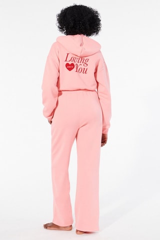 Macacão de pijama - Coral