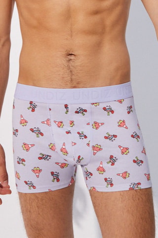 Boxers Patrick e M. Krabs Bob esponja - Azul-celeste