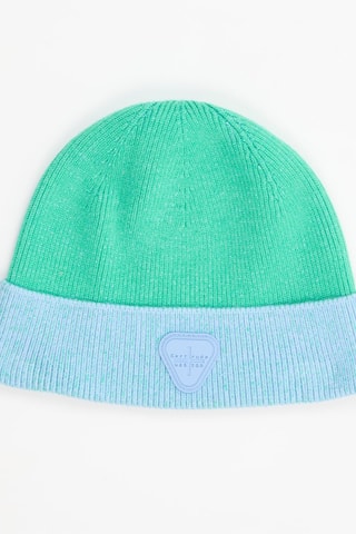 Bonnet mixte Gio - Vert clair et ciel