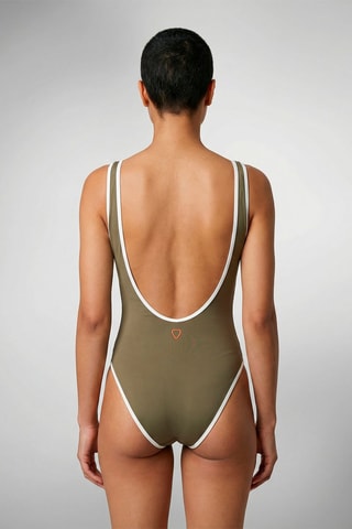 Maillot 1 pièce Davina - Kaki